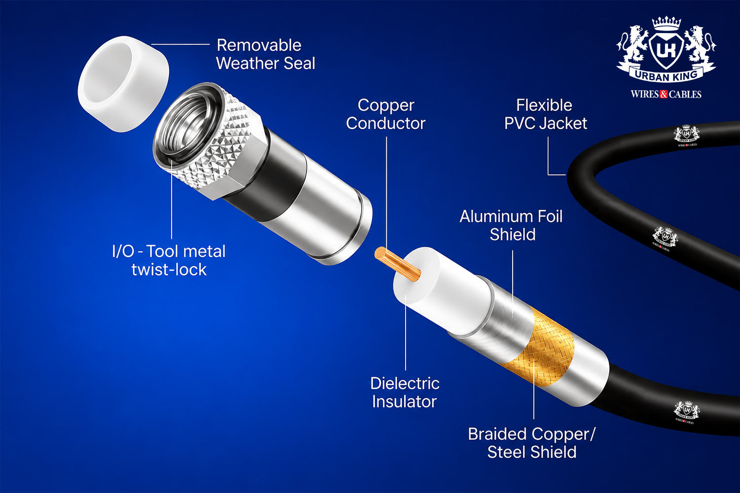 Co-Axial RG-6 Cables